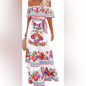 A long mexican dress